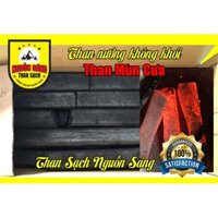 (10kg) Than Mùn Cưa Vuông A thùng XK, Than sạch cao cấp dùng cho bà đẻ sinh em bé