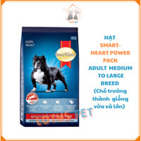 10KG xá / 20KG xá - Hạt Smartheart Power Pack Adult - Dành cho chó trưởng thành giống vừa và lớn