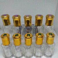 10lo CHAI bi lăn 15ml chai đựng tinh dầu serum chất liệu thuỷ tinh cao cấP