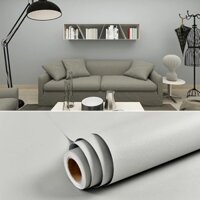 10M giấy dán tường khổ lớn 60 cm màu ghi ,đen keo sẵn