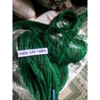 10m Lưới Làm Giàn Trồng Cây, Vay Chuồng Trại,..., Khổ Kéo Căn 2m, Dây Leo, Mắt 4x4 cm, Sợi Xanh Bền