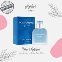 10ml 5ml - Nước hoa chính hãng - Dolce & Gabbana Light Blue Eau Intense Pour Homme For Men - Nước hoa nam