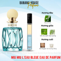 10ml | Nước Hoa Nữ Miu Miu L’eau Bleue EDP Cô Nàng Thư Giãn