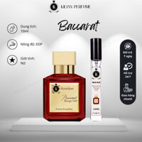10ml Nước hoa unisex, nước hoa unisex Baccarat Rouge 540, nước hoa unisex thơm lâu ESTARA