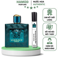 10ml Versace Eros chính hãng EDP – Nước hoa nam thơm lâu tươi mát sang trọng cuốn hút -Hamodperfume