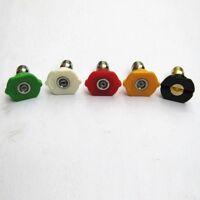 [1.0mm] Đầu béc các góc gắn súng xịt rửa của máy rửa xe áp lực cao – Ren nối nhanh 1/4 inch