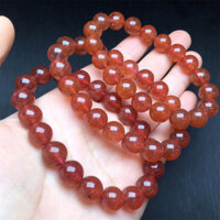 10mm Tự Nhiên Fanta Dâu Thạch Anh Vòng Tay Dây Quyến Rũ Dây Trang Sức Tinh Tế Quà Tặng Chữa Bệnh Pha Lê Năng Lượng Quà Tặng 1 Chiếc