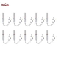 🔥10pc POE Spliter Waterprof với Video Balun + Bộ chuyển đổi nguồn Mô-đun cung cấp cáp Đầu phun 48 đến 12V cho Bộ mở rộng Camera IP, Tay nghề tinh xảo