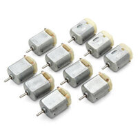 10Pcs 3V-6V 8000RPM Micro DC 130 Motor Geekcreit for Arduino - products that work with official Arduino boards