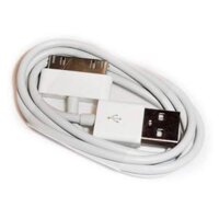 10PCS Cáp sạc dữ liệu USB cho iPhone 4 iPod Nano 30 PIN Cáp USB 1M Bộ sạc dây sạc dây điện