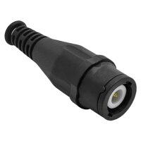 10PCS Cleqee P7001 5mm BNC Q9 Male Connector, BNC Q9 Male Adapter Black