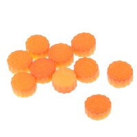 10pcs Food Round Mini Mooncakes Groceries Kitchen Accessories 112 Scale