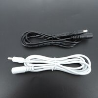 10x 1 / 1.5 / 5m Trắng Đen DC Nguồn Đầu Nối Nam Sang Nữ Cáp Nối Dài Dây Adapter Cắm 20 22awg 5.5x2.1mm Cho Dải VNH1