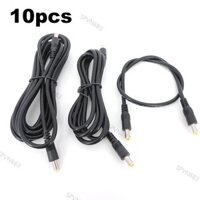 10x 5.5X2.5mm DC Nam Sang Nam Mở Rộng Nguồn Điện Cáp Cắm Dây 0.5m 1.5M 3 Mét Đầu Nối Dây Adapter Cho Dải camera q1 VN8B3