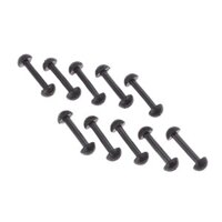 10x Cho Motu Chân Ban Nhạc Vintage Nhân Vật Thay Thế Kết Nối Kẹp Đen Cao Su Chân Ban Nhạc Kết Nối Thay Thế Mới