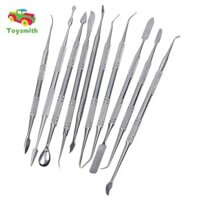 10x DIY Nghệ Thuật Mô Hình Dụng Cụ Tranh Đất Sét Gốm Gốm Gốm Điêu Khắc Xà Phòng