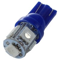 10X T10 194 168 5 lamp bulb LED Blue for Car