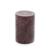 11 màu Nến trụ tròn không mùi D7H10 Eden Candle FTRAMART EDC0177 - tùy chọn nhiều màu sắc, đường kính 7 cm, cao 10 cm, dùng trang trí - Nâu