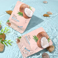 11 Miếng Đề Nghị Mặt nạ Dừa Dưỡng Ẩm Dưỡng Ẩm Học Sinh Nữ Lụa Kiểm Soát Dầu Thắt Chặt Thu Nhỏ Lỗ Chân Lông 25.3.7