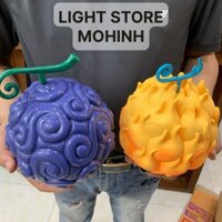[1:1] MÔ HÌNH TRÁI ÁC QUỶ CAO SU VÀ HỎA QUYỀN GOMUGOMU NOMI VÀ MERAMERA NOMI LUFFY ACE VÀ SABO TRONG ANIME ONE PIECE