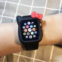 110 Ốp Silicon Apple Watch Hello Kitty