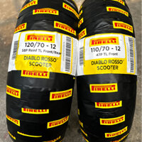 (110/70-12 TL & 120/70-12 TL) Cặp Pirelli Diablo Rosso Scooter 110/70-12 TL và 120/70-12 TL cho xe MSX, Epicuro