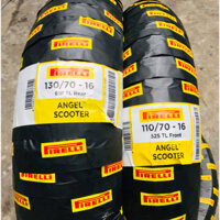 (110/70-16 và 130/70-16) Cặp vỏ Pirelli Angel Scooter 110/70-16 TL và 130/70-16 TL cho xe tay ga SH 300 - Vỏ không ruột