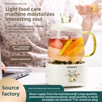 [110V/220V Tùy Chọn] Cốc Sức Khỏe Mini Nồi Sức Khỏe Cốc Điện Nấu Cháo Máy Pha Trà Nhỏ Bình Trà Hoa Gia Đình Cốc Nước Sôi Thủy Tinh Di Động