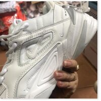 11.11 Bán Chạy -  {hàng mới }Giày thể thao sneaker aike M2K Tekno xám Trắng  a23 . .new *