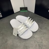 11.11 Real Dép Adidás Duramo Sọc Bạc Gò Vấp ️🥇 . NEW new . .new *