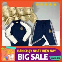 11.11 [XẢ 11.11] Hot Bộ Đồ Nam Thu Đông Thêu Logo Chạy dây DG Hàng Đẹp  ་ Đẹp 🌺