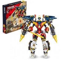 [1148 chi tiết] Đồ chơi lắp ráp, mô hình lắp ráp , đồ chơi thông minh  NINJA CITY 82207 Siêu nhân .