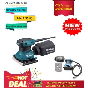Máy chà nhám rung Makita BO4558, 114mmx140mm