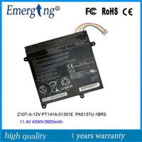 11.4V 43Wh Pin máy tính xách tay mới pa5137u cho Toshiba Portege Z10T-A-12V PT141A-01301E PA5137U-1BRS