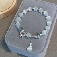 [1151 Mua Lại] Vòng Tay Opal Bướm ins Phong Cách Mới Đơn Giản Vòng Tay Giá Trị Cao Nữ Sinh Viên Ngọt Ngào Bạn Gái Tự Làm Đính Hạt Vòng Tay 3.28