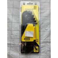 1/16-3/8" Bộ lục giác hệ inch 12 chi tiết Stanley 69-257 (Bộ)