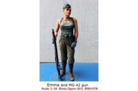 1/16 Emma and MG-42 gun
