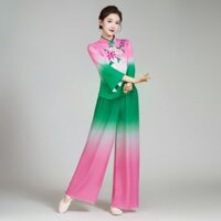 1165 Người Bộ Sưu Tập Vuông Khiêu Vũ Trang Phục Trung Niên Người Già Yangko Đội Trống Trang Phục Hiệu Suất Trang Phục Phong Cách Trung Hoa Cổ Điển Quạt Khiêu Vũ Trang Phục 2.241