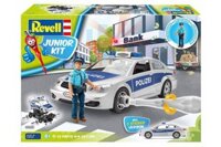 1/18 Junior kit Police car and figure 1/20 (quick build)
