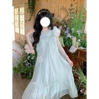 1181 Bộ Sưu Tập Người Mori Phong Cách Ngọt Ngào Nhỏ Bay Tay Siêu Cổ Tích Nấm Cạnh Sang Trọng Đầm Nữ Sinh Viên Rời Bao Da Thịt Giữa Chiều Dài Váy