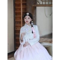 [1189] Hanbok Quần Áo Hàn Quốc Nữ Du Lịch Cao Cấp Chụp Ảnh Ảnh Ảnh Yonji Influencer Ảnh Cung Điện Đầm Hiệu Suất Hàng Ngày Trang Phục Siêu Immort