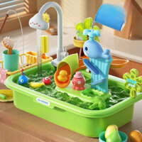 11Chất Tẩy Cặn Máy Rửa Bát Trẻ Em, Chậu Rửa Bát, Vòi Nước, Đồ Chơi Nhà Bếp Điện