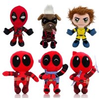 11cm-25cm Phim Deadpool & Wolverine X-men Deadpool 3 Sang Trọng Đồ Chơi Hoạt Hình Dogpool Wolverine Nhồi Bông Mặt Dây Chuyền Búp Bê Đồ Chơi Trẻ Em Quà Tặng