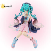 11cm Cô Gái Dễ Thương Ngồi Miku Mì Chặn Đồ Chơi Ô Tô Trẻ Em Hoạt Hình Manga Hình Quà Tặng Giáng Sinh Anime Hình Đồ Chơi