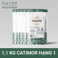 1,1Kg Cà Phê 100% Catimor Lâm Đồng Rang Xay Tinh Khiết - 1864 CAFÉ