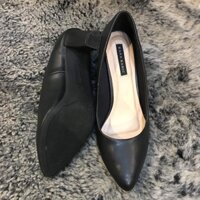 12-12 GIÀY CÔNG SỞ NỮ ZARA - ĐẾ VUÔNG MANG LÂU KHÔNG ĐAU CHÂN (SIZE 38)