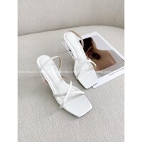 12-12 Giày Sandal Nữ Gót Nhọn -SH012 Shoes Paradise - Guốc Quai Mảnh Thời Trang Công Sở