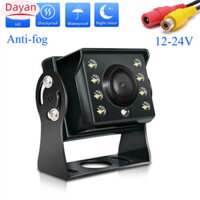 12-24v Dây Điều Khiển Màn Hình Ô Tô TFT LCD Camera Xoay 360 Độ Xe Tải Đỗ Xe Hệ Thống Quan Sát Phía Sau (Mô Hình Đèn Led)