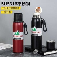 12 316 Thép Không Gỉ Cách Nhiệt Cốc Cho Nam Giới Và Phụ Nữ Ngoài Trời Xách Tay Công Suất L