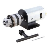 12-36v 555 Động Cơ Máy Khoan Tay Mini Chà Nhám Tiện Ích Máy Tiện Báo Chí Động Cơ Bộ Dụng Cụ Với 0.6-6mm B10 Chuck Và Giá Đỡ Cho Máy Phay